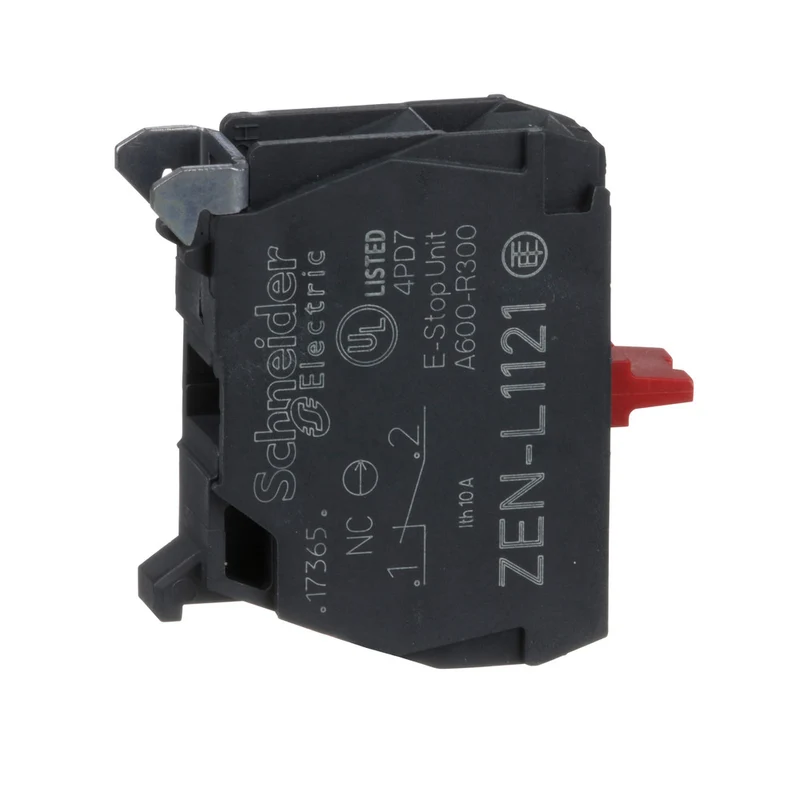 Schneider Electric Harmony XAL NC Kontaktblock - ZENL1121 [2 Stück]