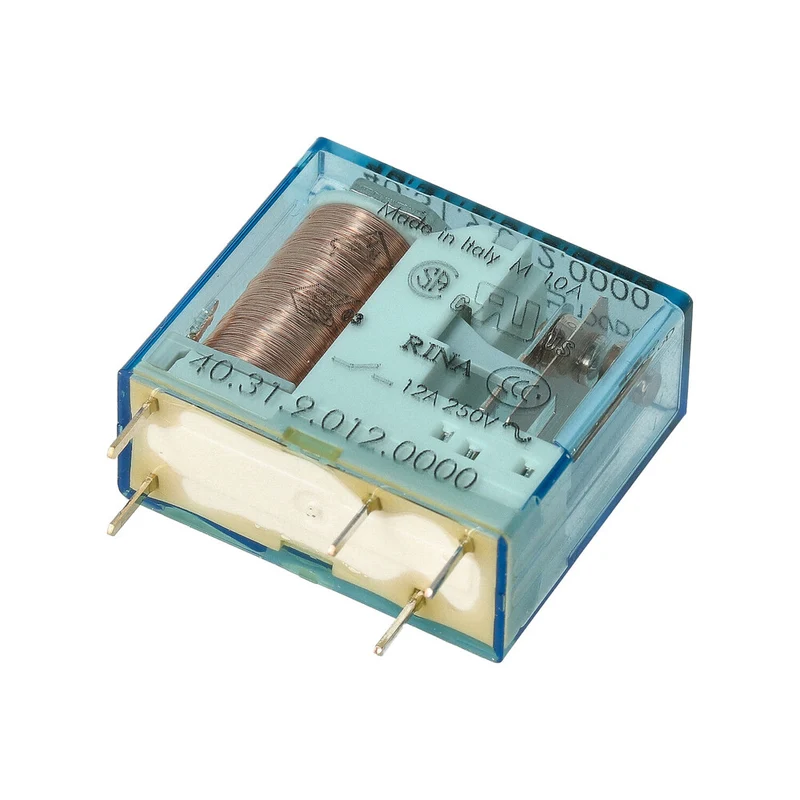 Finder 40.31 PCB Relais 12VDC 10A SPDT - 40.31.9.012.0000 [2 Stück]