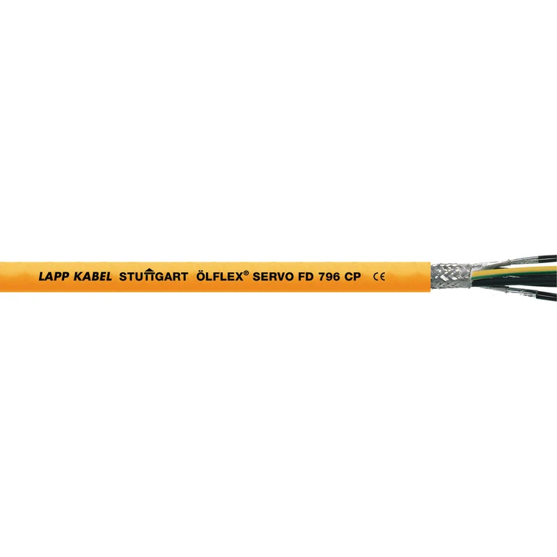 Abgeschirmtes Servo Kabel OLFLEX FD 796 CP 4G2.5 - 0027951 [2 Meter]