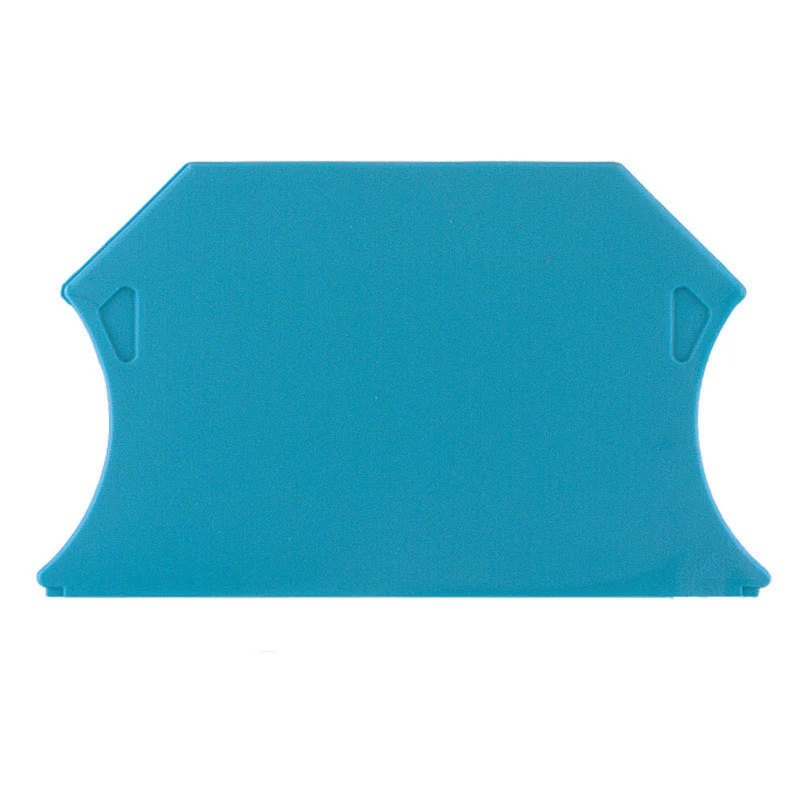 Weidmuller WAP 2.5-10 Anschlussblock Endplatte Blau - 1050080000 [10 Stück]
