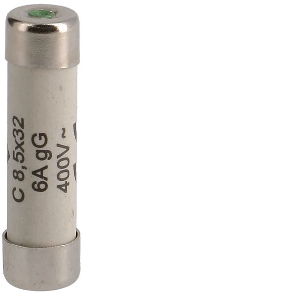 Hager Weber C-Typ Zylindrische Sicherung 6A 400V 8.5x32mm - L8532C06 [10 Stück]