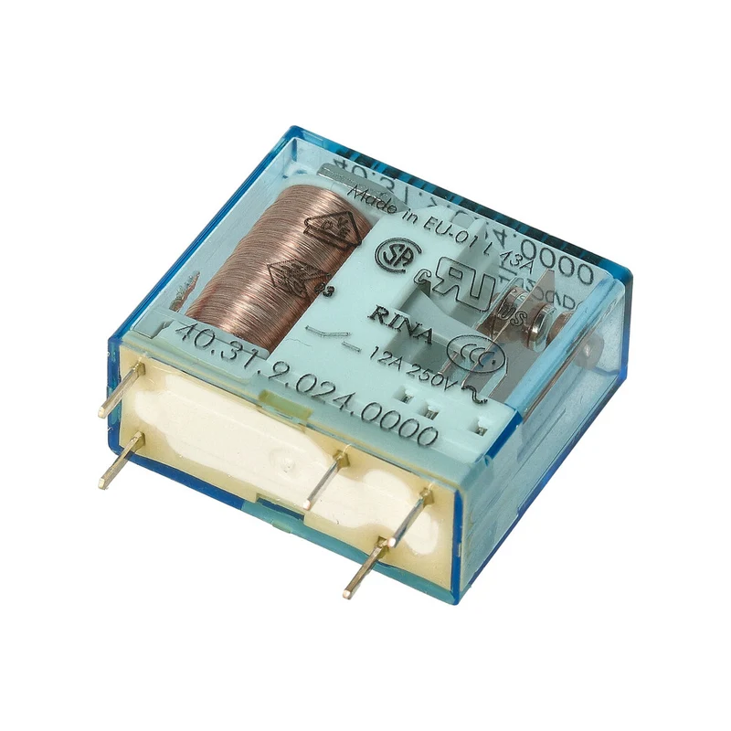 Finder PCB Relais 24 V DC 10 A Einpoliger Wechsler - 40.31.9.024.0000 [2 Stück]