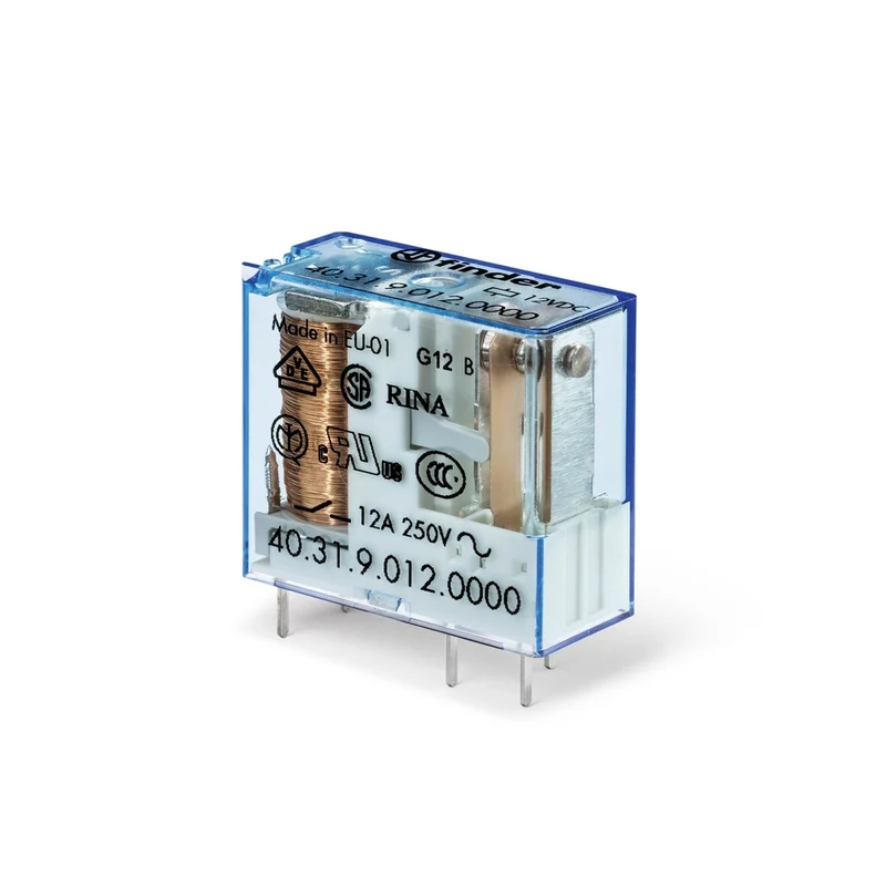 Finder PCB Relais 24 V DC 10 A Einpoliger Wechsler - 40.31.9.024.0000 [2 Stück]