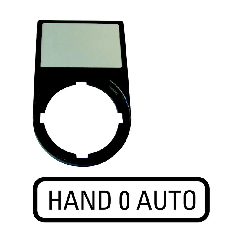Eaton M22S-ST-D12 Hand 0 Auto Etikettenträger - 216493 [5 Stück]