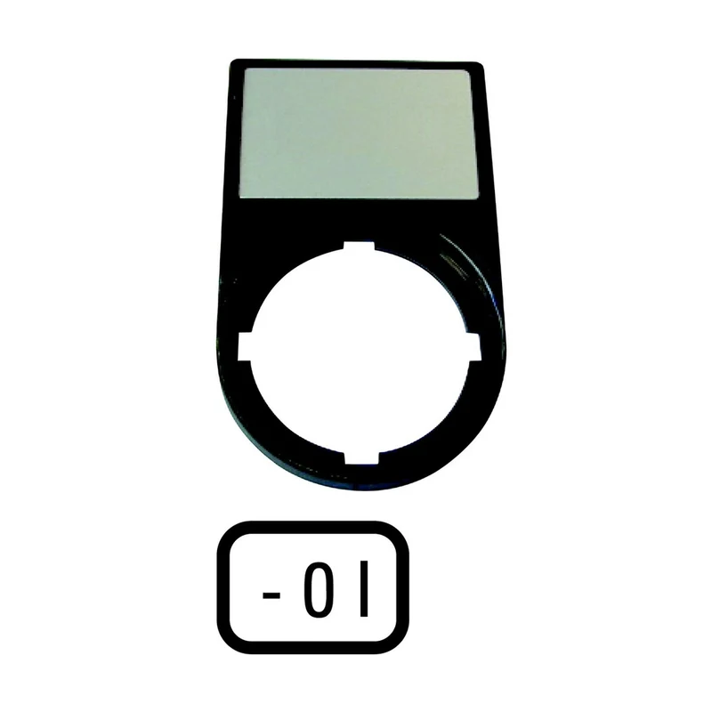 Eaton RMQ-Titan Etikettenträger 0-I Mit Montageplatte - 216485 [5 Stück]