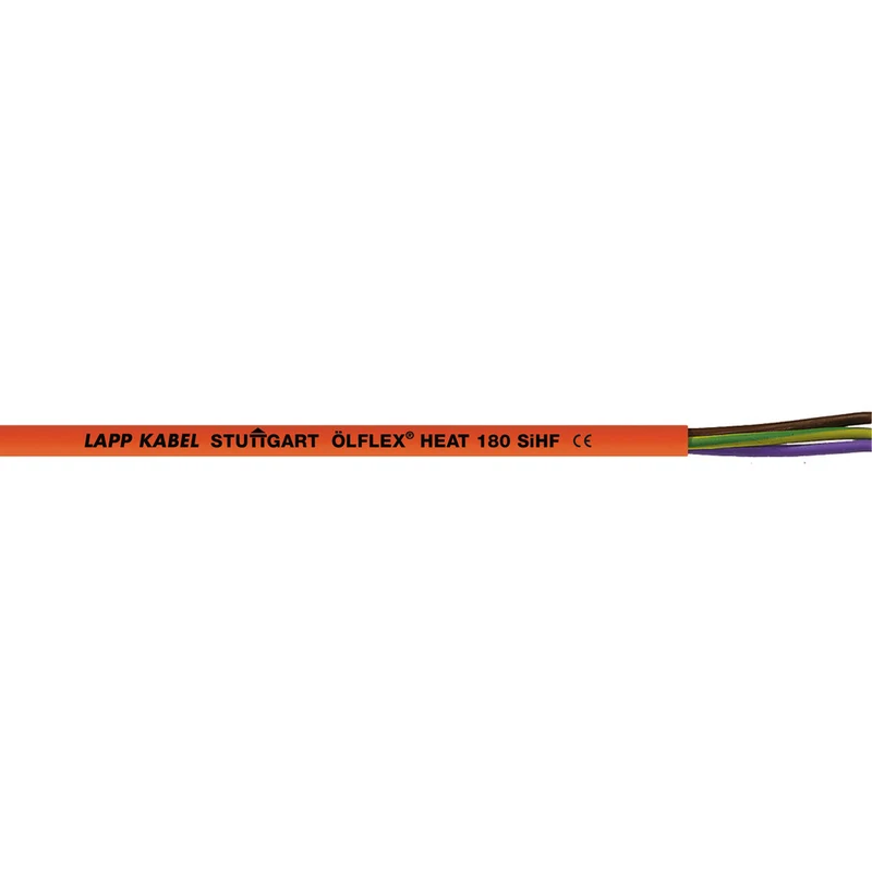 Lapp Olflex Heat 180 SiHF 5G4 Silikon Steuerkabel - 00460283 [2 Meter]