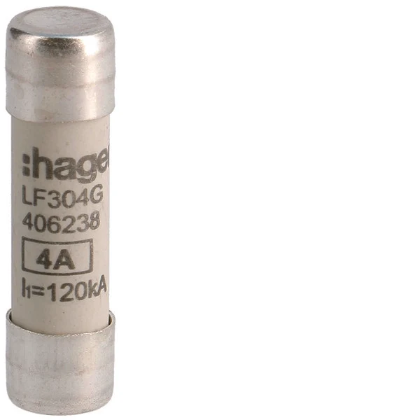 Industrielle Zylindrische Sicherung 4A 500V 10x38mm gG - LF304G [10 Stück]