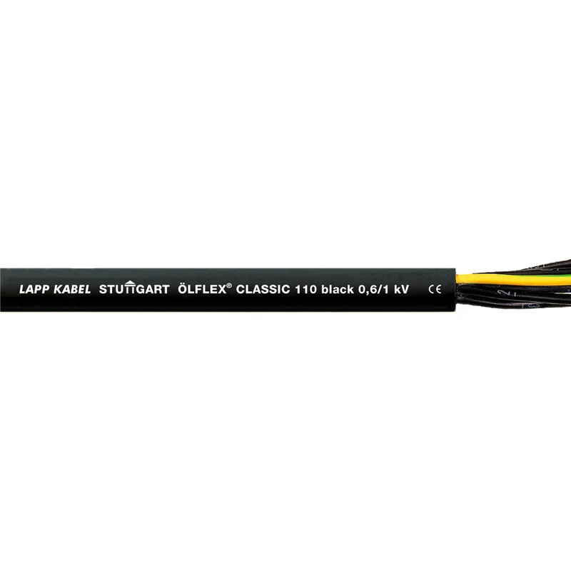 Lapp Olflex Classic 110 Schwarz 5G1.5 Steuerkabel - 1120311 [10 Meter]