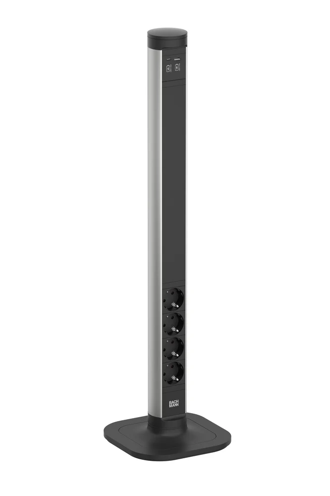 Cycle Pole L Power Tower 4x 230V Mit USB AC Ladegerät (Europäische Steckdose) - 709.101