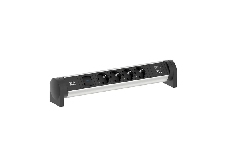 Cycle Schreibtisch Steckdosenleiste 4x 230V Mit USB AC Laden (Europäische Steckdose) - 708.002