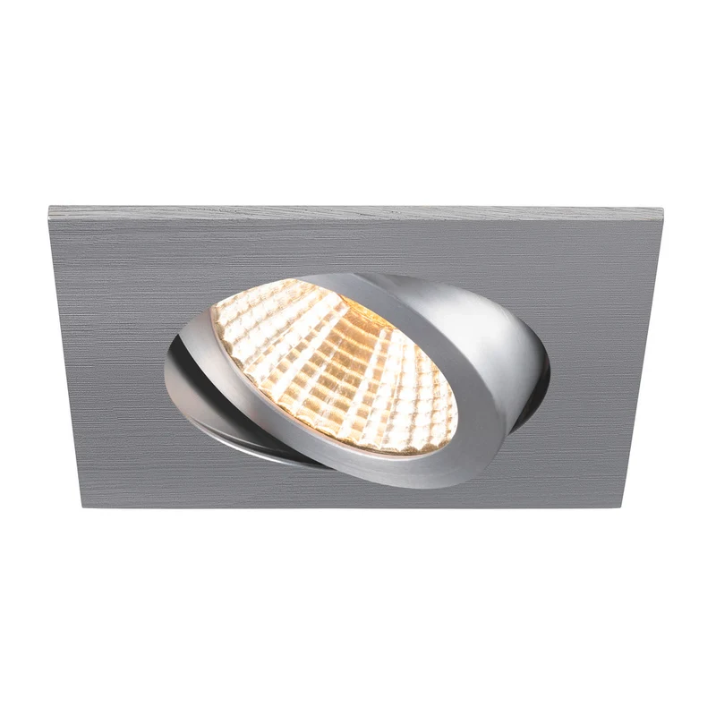 SLV Neue Tria 68 Quadratischer Deckenmontagering Aluminium - 1007330