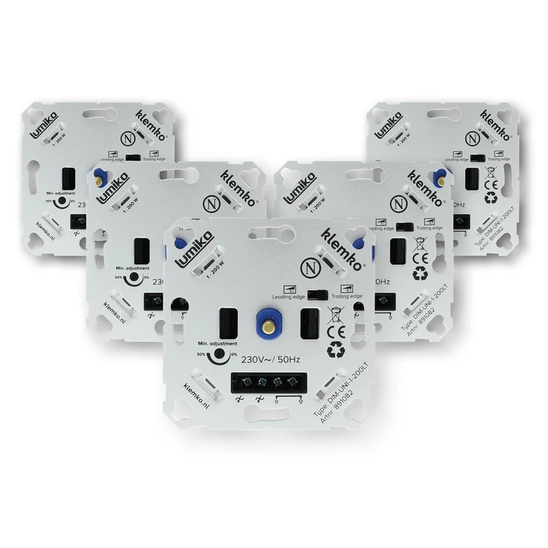 Klemko Lumiko Universal Led Dimmer 200W - 891082-AP [5 Stück]