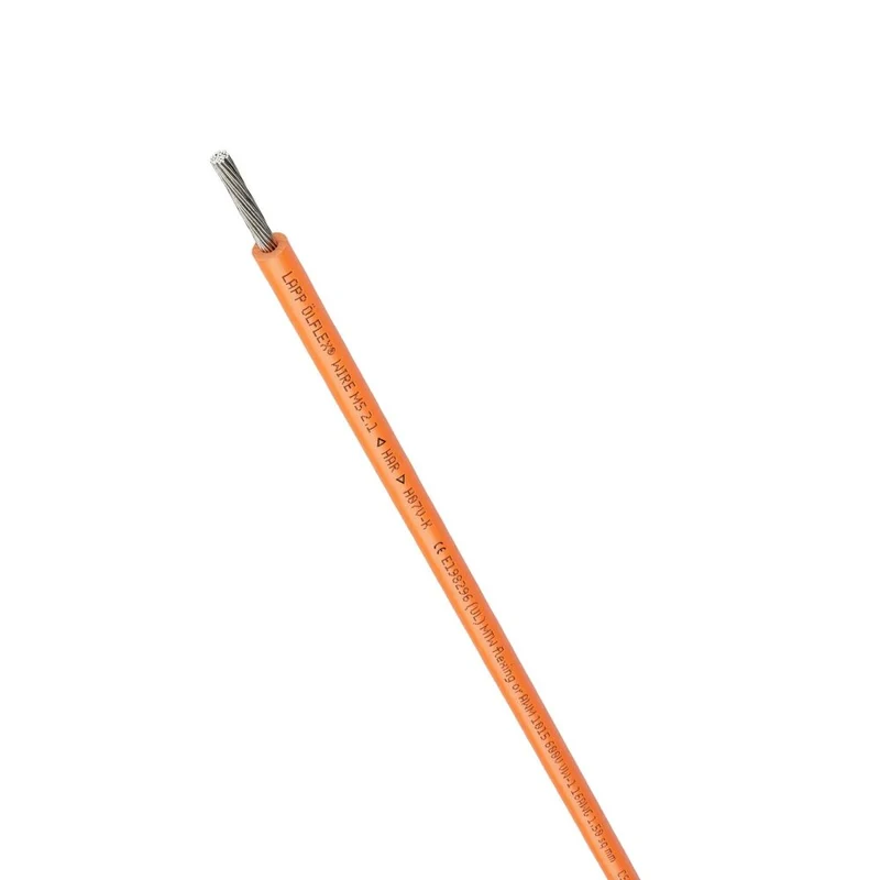 LAPP Multi-Standard SC 2.1 Einadriges Kabel 0.5mm² Orange - 4160109 [100 Meter]