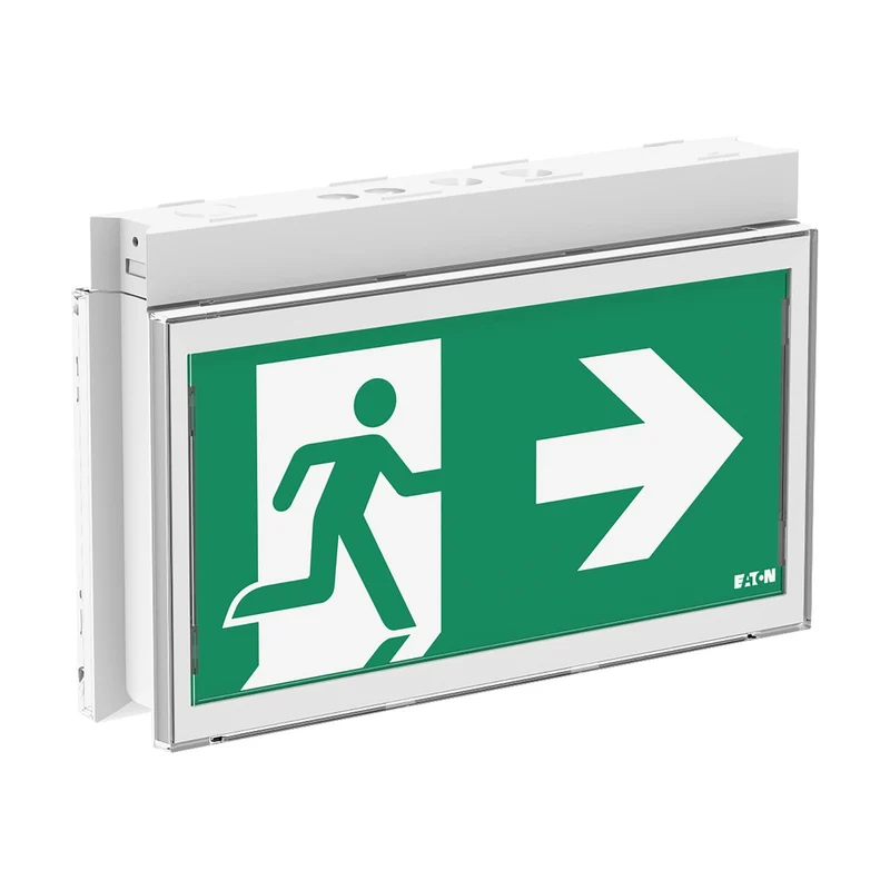 Eaton FlexiTech LED Notausgang Deckenleuchte IP65 - FT2EC4IUCGL18IP