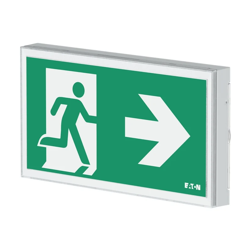 Eaton FlexiTech LED Notausgang Wandleuchte 30m IP66 - FT3EW4IUCGL18IP