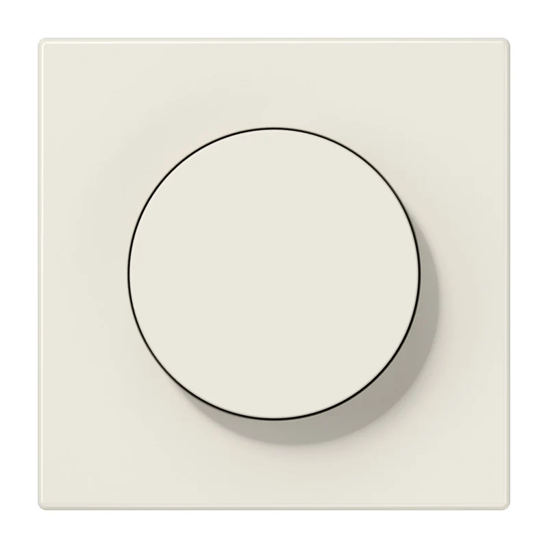 Jung LS Serie Abdeckung Drehdimmer Weiß - LS1740