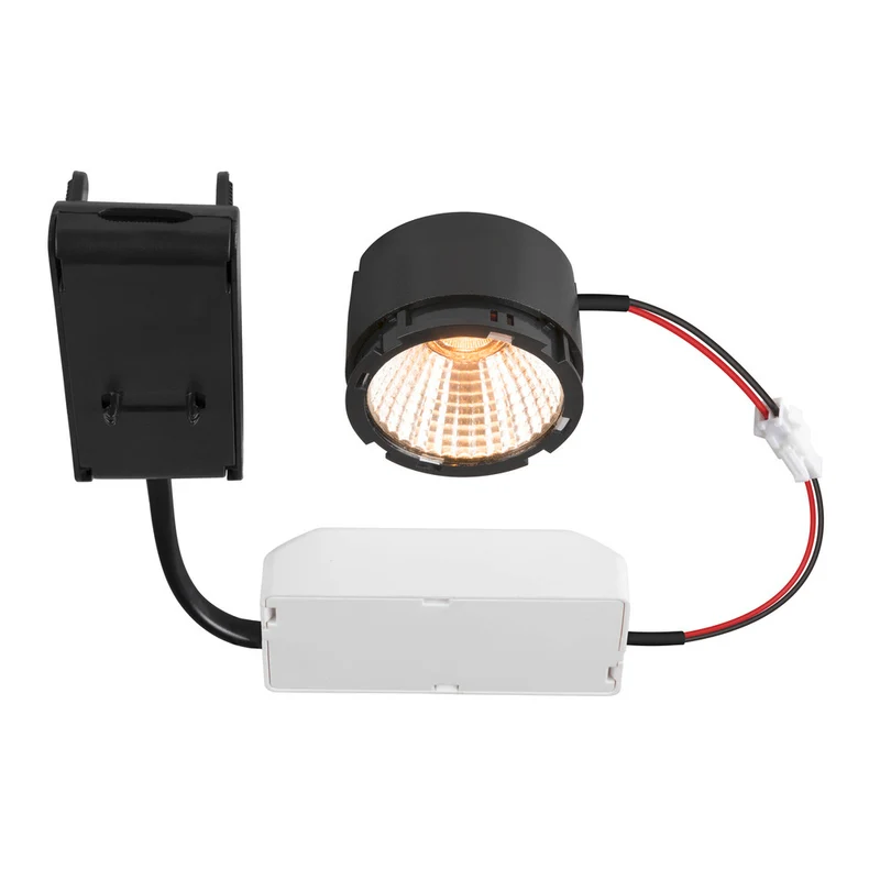 SLV Neues Tria LED Einbau-Modul 2700K 38° Phasen Dimmbar Schwarz - 1007381