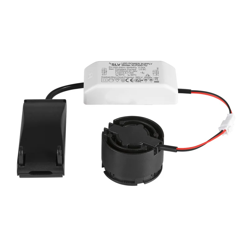 SLV Neues Tria LED Einbau-Modul 2700K 38° Phasen Dimmbar Schwarz - 1007381