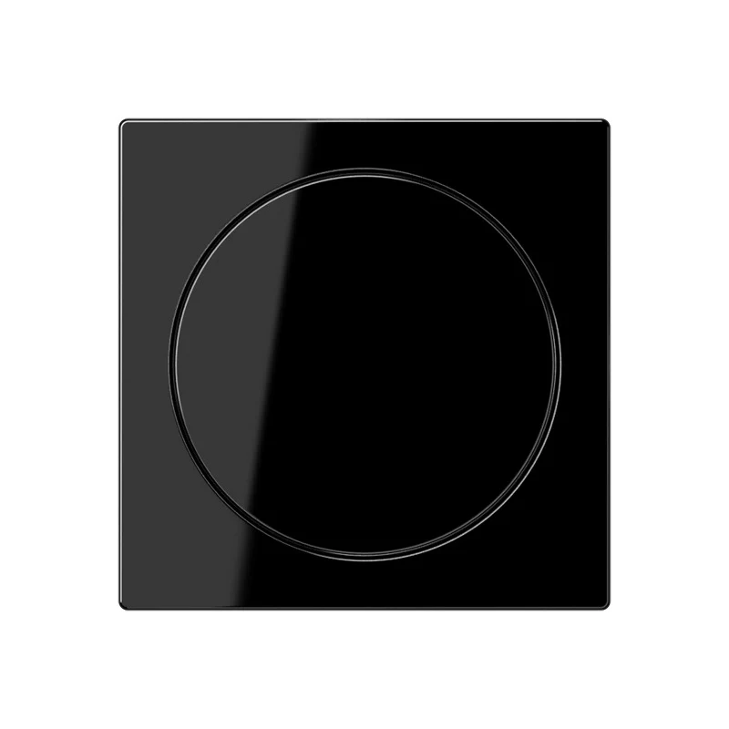 Jung A Reihe Schwarze Rotary Dimmer Abdeckung - A1740SW