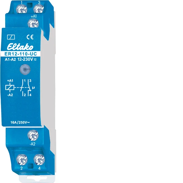 Eltako ER12-110-UC Schaltrelais 16A 250V - 22110002