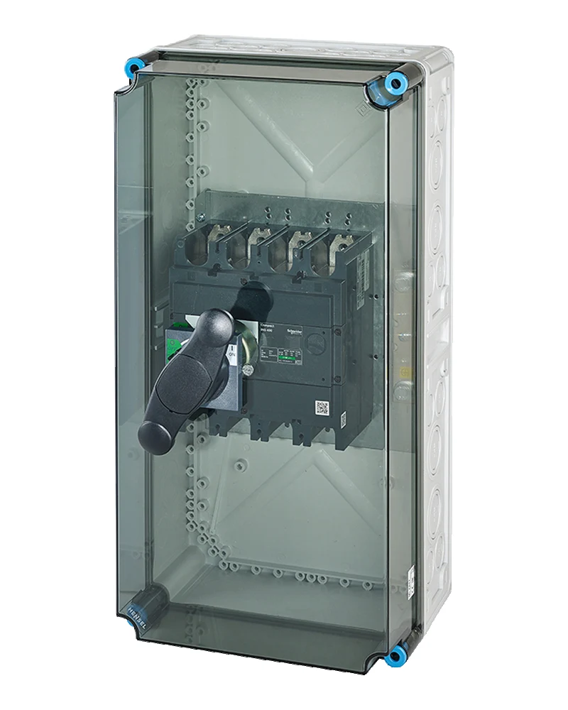Hensel Mi 7447 400A 4-Pol Schaltkasten Ip65 - Mi 7447