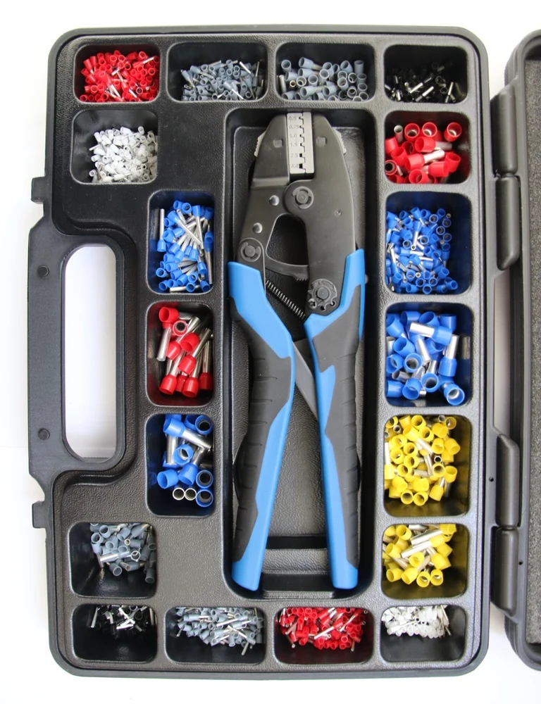 Conex Professionelles Drahtendhülsen Set Mit Crimpwerkzeugen - CE900102