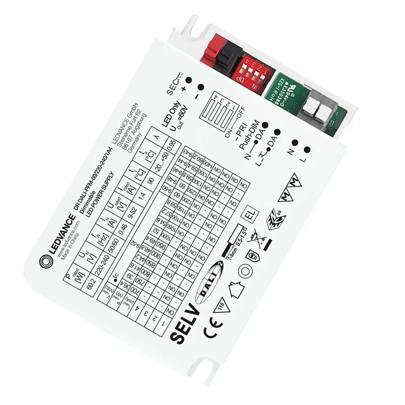 DALI Leistungs LED Treiber 60W 1400mA SELV - 4058075421929
