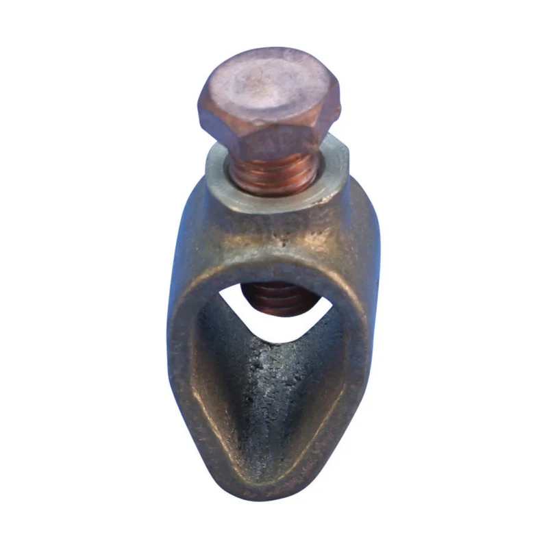 Bronze Erdungsstangenklemme 12.5mm Für 50mm² Leiter - 158260