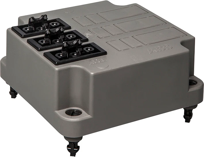 ABB 3640 Connector Abdeckung Mit Drei AC166 Anschlüssen - 1SPA007131F9520