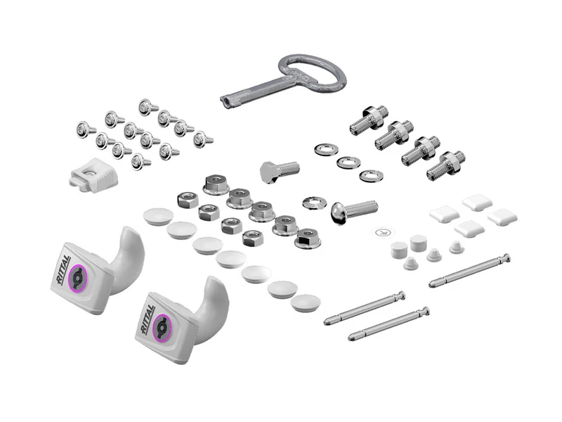 Rittal AX Befestigungshardware Kit Für Einzelne Türgehäuse - 5051300