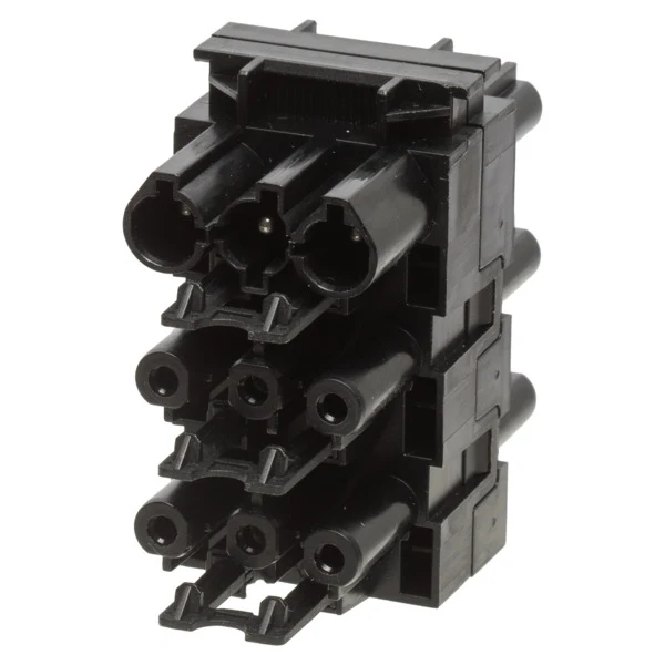 Adels Ac166G 3-Poliger H-Verteiler 1-In 5-Out Schwarz - 167663