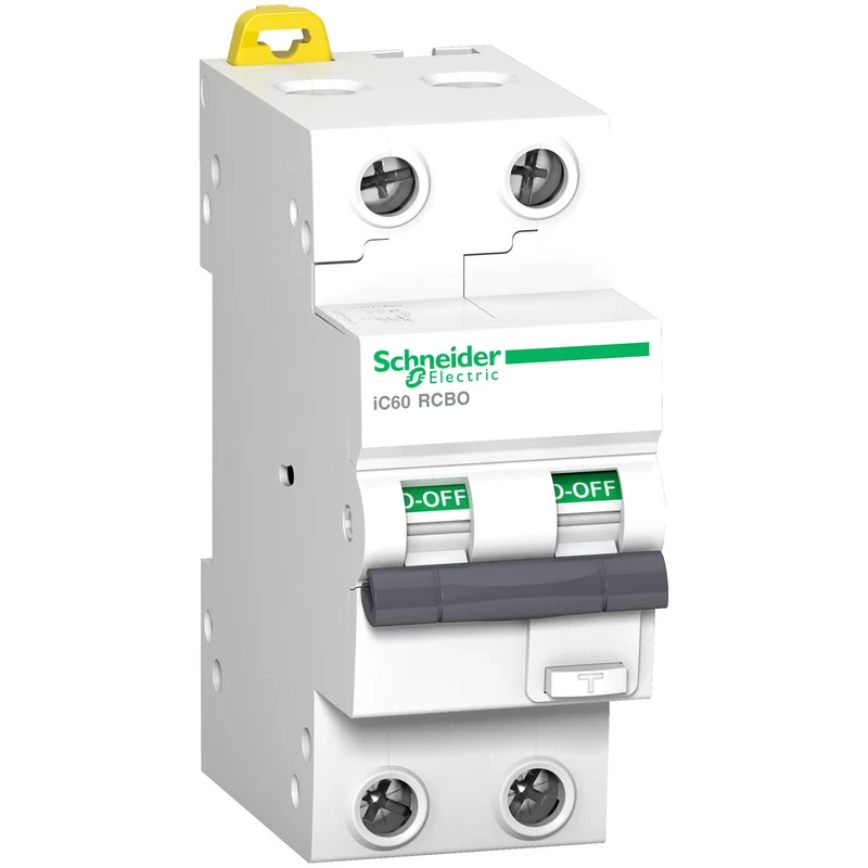 Schneider Electric Acti9 IC60 RCBO 2P 10A 30mA Fehlerstromschutzschalter - A9D17210