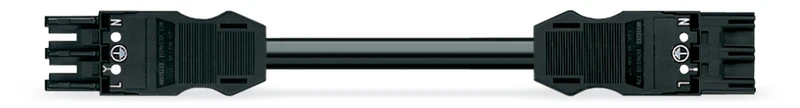 WAGO B2ca Vorgefertigtes Kabel 3-polig 8M Schwarz - 771-9293/017-801