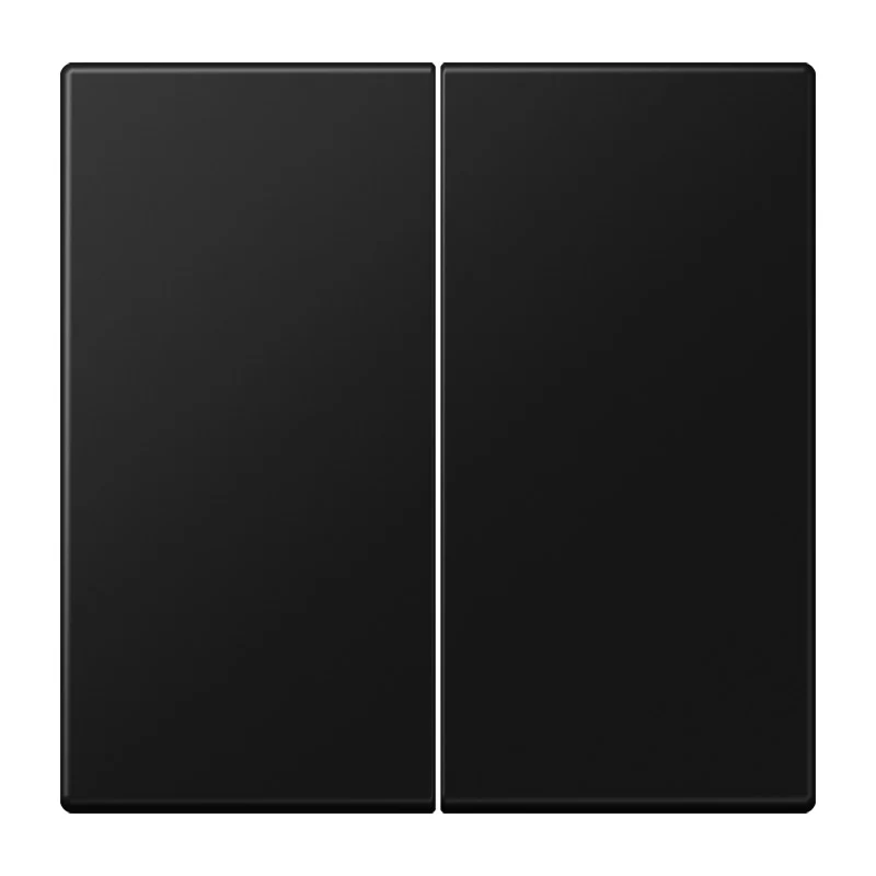 KNX LS990 Serie Doppel-Schalter Schwarz Graphit - LS102SWM