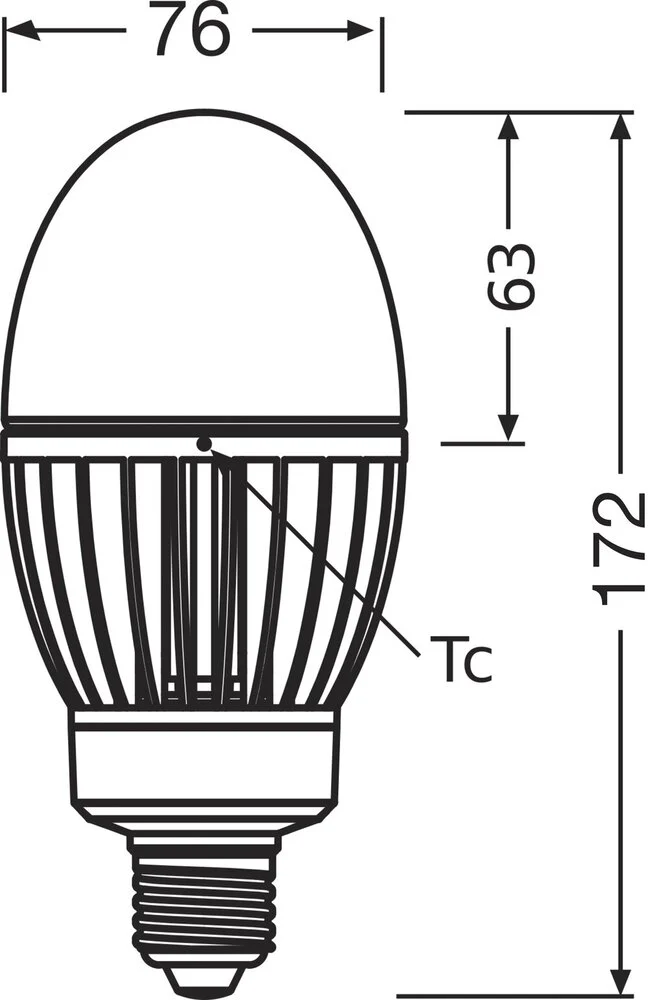 Ledvance Hql Led P 29W 4000Lm Kaltweiß E27 - 4099854040702