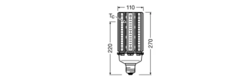 Ledvance HQL LED P 90W 13000LM Industrielle Außenbeleuchtung - 4099854040825