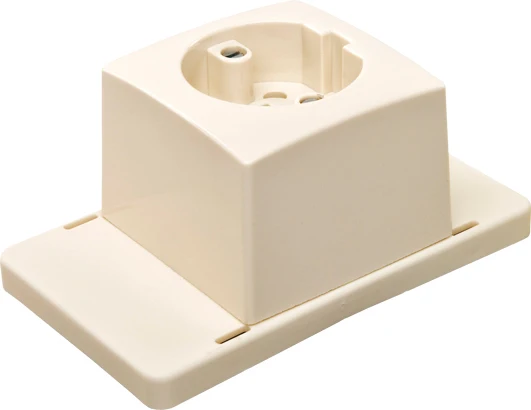 ABB 3611 Abdeckung Mit 16A Perilex Steckdose Recyceltes Plastik - 1SPA007160F9225