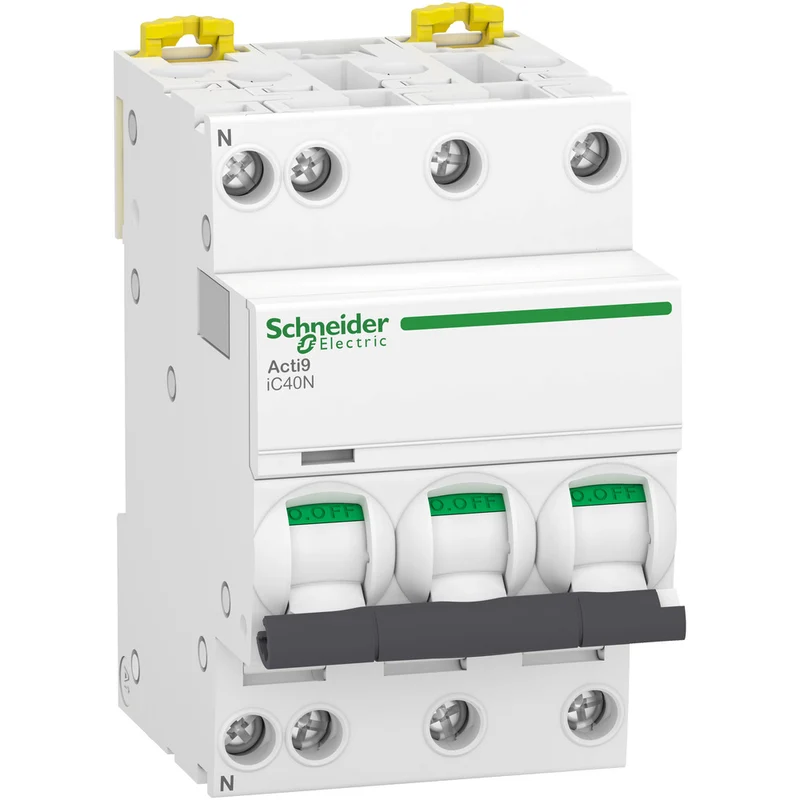 Schneider Acti9 Ic40N 3P+N C25A Sicherungsautomat - A9P54725