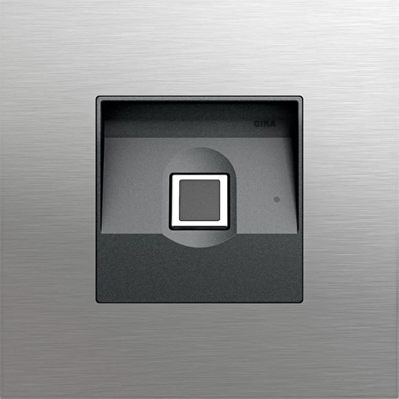 Gira System 106 Schlüsseloses Fingerabdruckzugangsmodul - 5551920