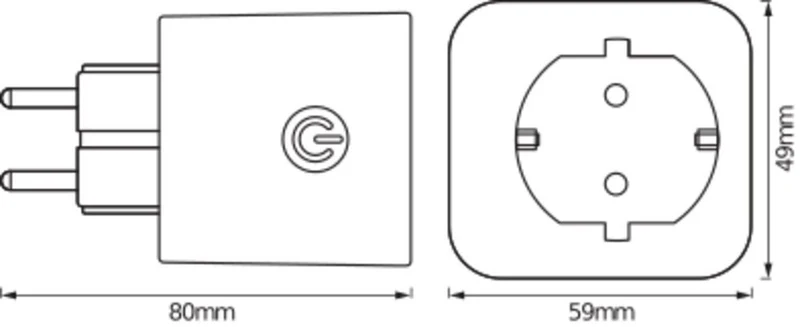 LEDVANCE Smarte Wifi Steckdose EU - 4058075537248
