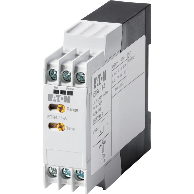 Eaton ETR4-11-A Industrielles Zeitverzögerungsrelais 24-240V - 031882