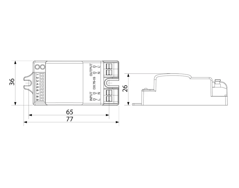 Opple Led Modul Bewegungs- Und Tageslichtsensor Ct - 140060553