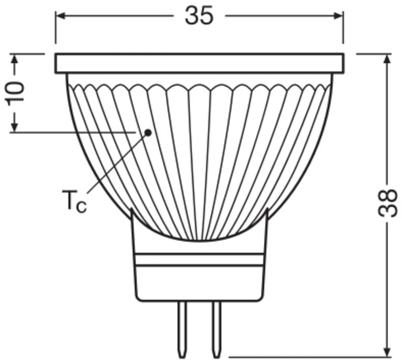 Ledvance Mr11 Led Spot Gu4 4.2W 840 Professionell - 4099854050350