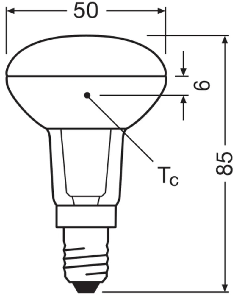 LEDVANCE Performance R50 LED Spot 5.9W E14 2700K Dimmbare - 4099854058608