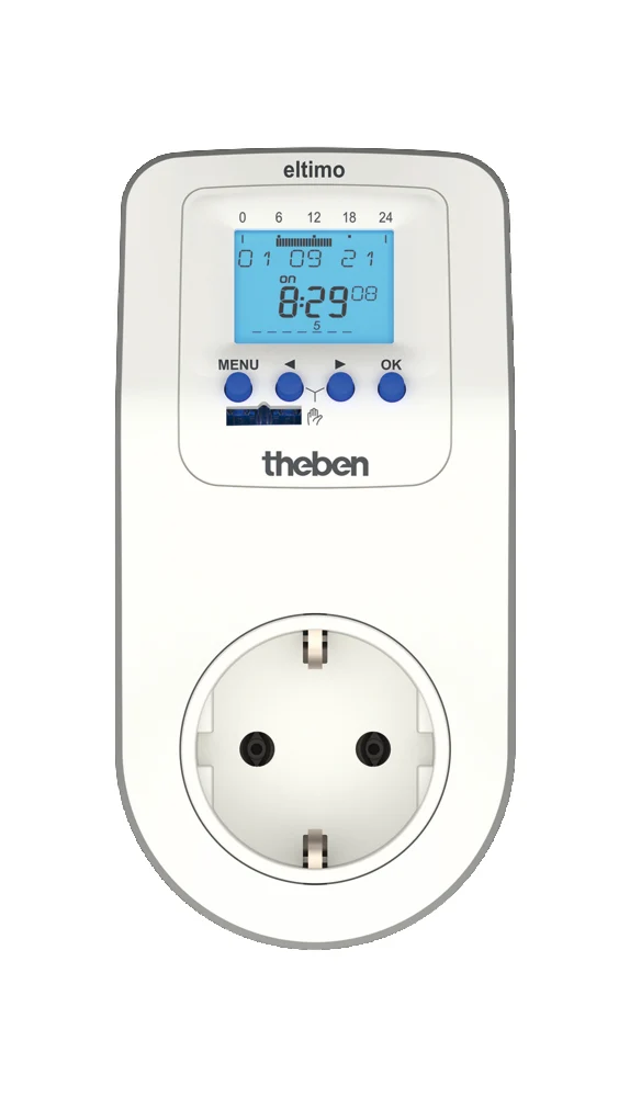 Theben Digitaler Wöchentlicher Timer Stecker Mit Bluetooth 2600W - 0200130