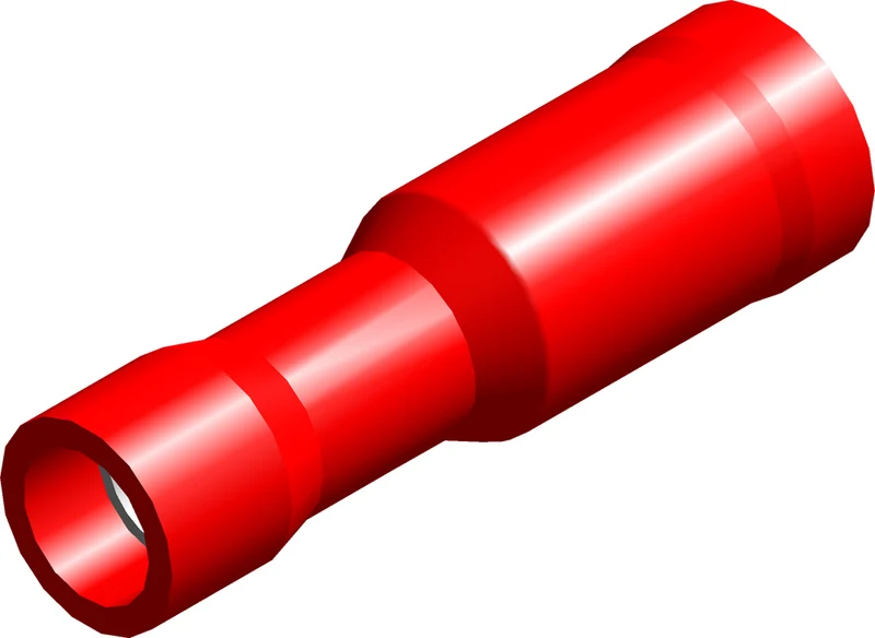 Conex F4 Roter Kugelstecker Gehäuse 0.5-1.5mm² - CE060101 [100 Stück]