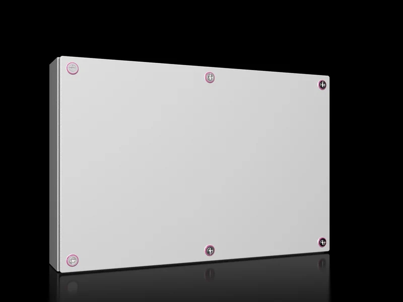 Rittal KX Stahl Anschlusskasten 600x400x120mm RAL7035 - 1512000