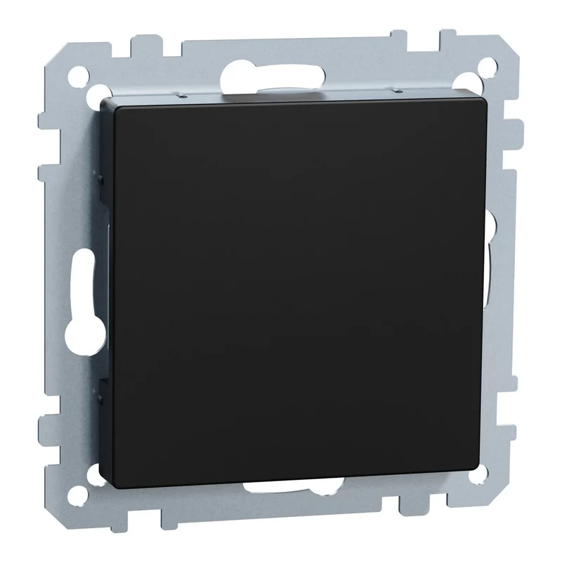 Schneider Electric M Serie Leere Abdeckung Platte Schwarz - MEG4075-0403