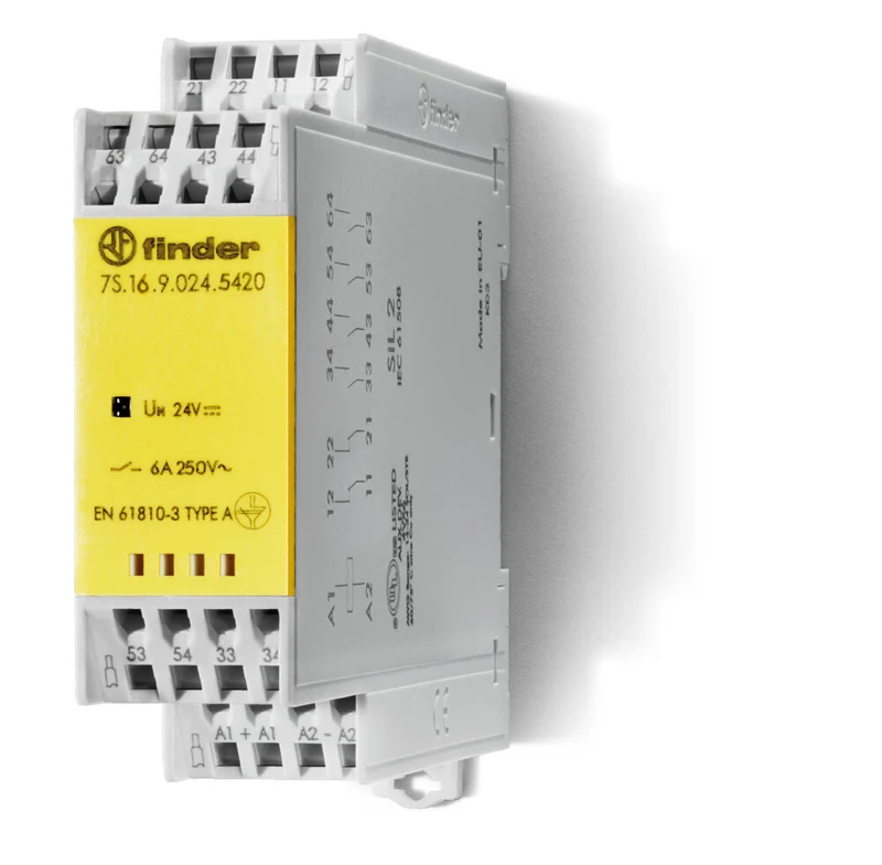 Sicherheitsrelaismodul 4NO 2NC 6A 24VDC Klasse A - 7S.16.9.024.5420