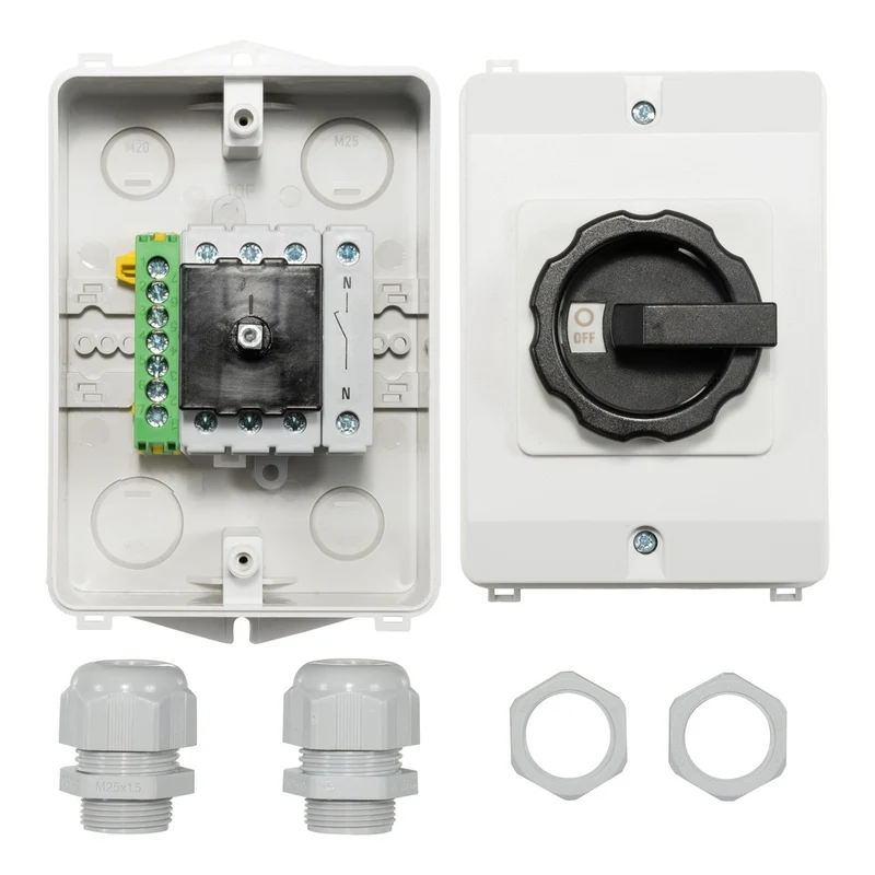 PV AC Arbeitsschalter 32A 4P IP65 Mit Käfiganschluss - AE-A551268